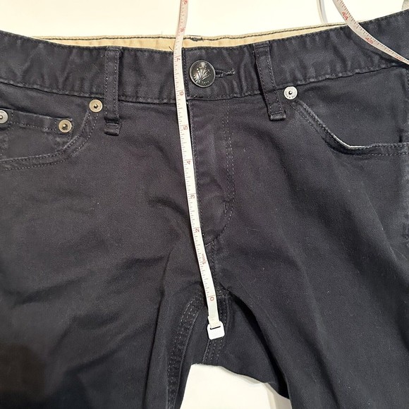 Rag & Bone handmade in New York Ankle Skinny Black Jean Pants Women’s Size 26 - Picture 6 of 15